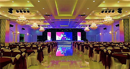 Hệ thống âm thanh hội trường tiệc cưới Minh Thùy Palace TP.HCM