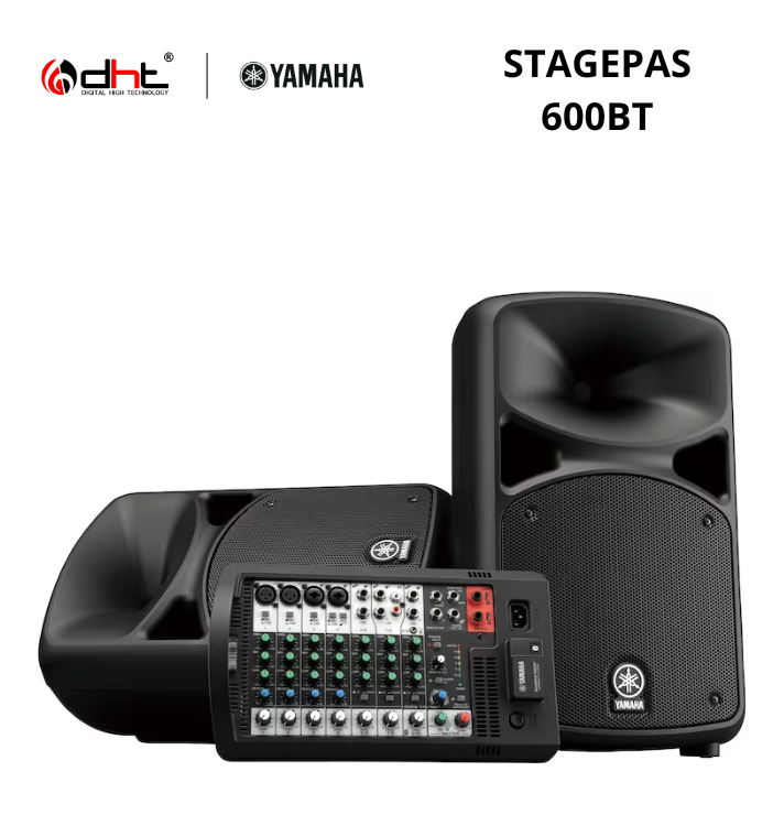 Yamaha STAGEPAS 600BT chính hãng - DHT Group